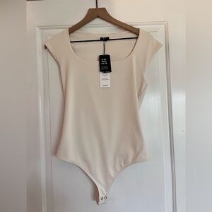 Express Cream High Compression Bodysuit